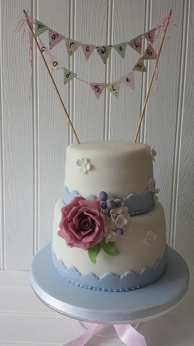 vintage rose cake - Cake by Molly69