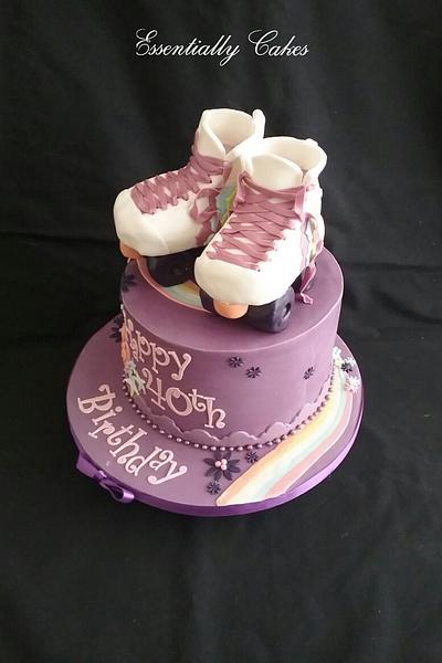 Roller skate  - Cake by Essentially Cakes