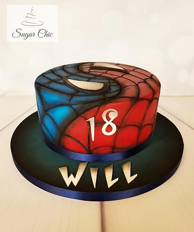 Yin Yang Spiderman - Cake by Sugar Chic
