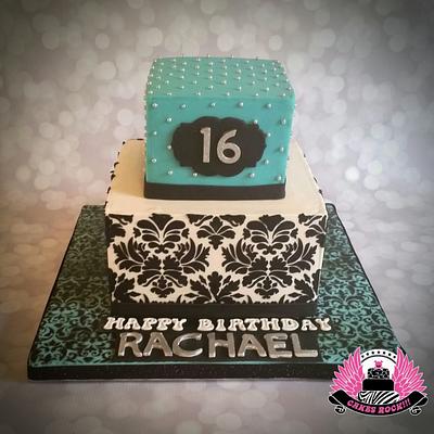 Sweet Sixteen - Cake by Cakes ROCK!!!  