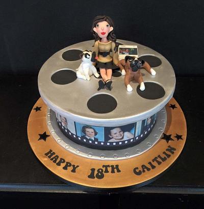 Movie theme cake with a personal touch - Cake by Jenny's Cakes