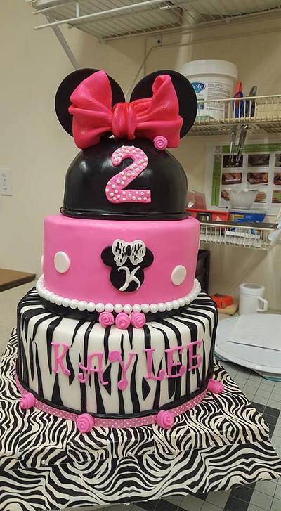 Minnie-Mouse Cake - Cake by Wendy Lynne Begy