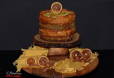 Baklava cake - Cake by More_Sugar