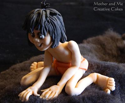 Mowgli Cake Topper - Cake by Mother and Me Creative Cakes