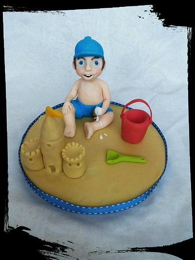 To build a sand castle... - Cake by Petra