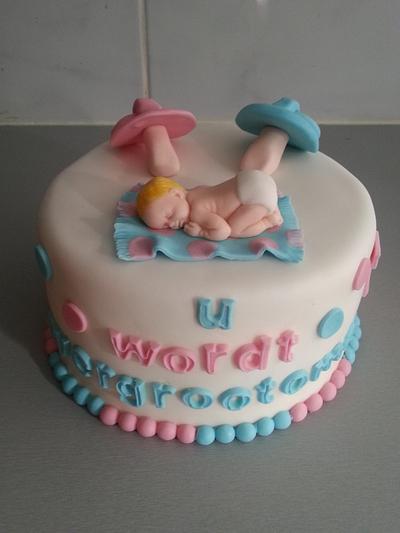 baby cake - Cake by jac  gebak