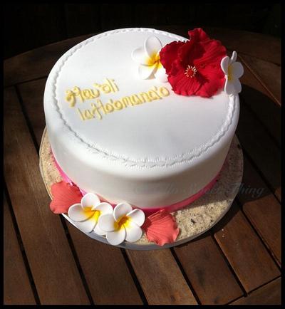 Hawaiian Anniversary - Cake by Michelle Singleton