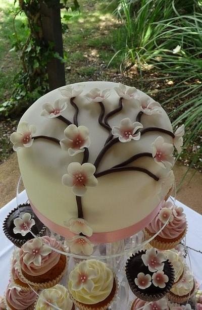 Cherry Blossoms - Cake by Senel Olivieri