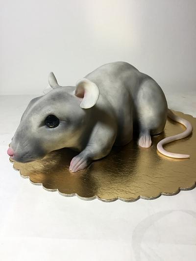 mouse cake 3D - Cake by Andrea