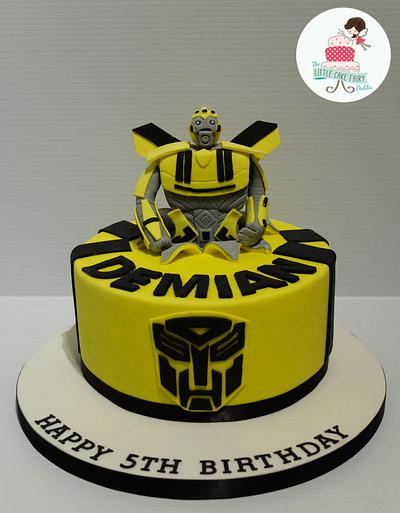 Bumblebee Transformers cake - Cake by Little Cake Fairy Dublin