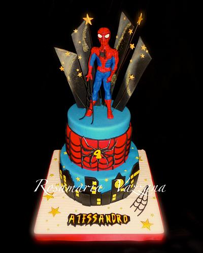 SPIDERMAN CAKE - Cake by Rosamaria