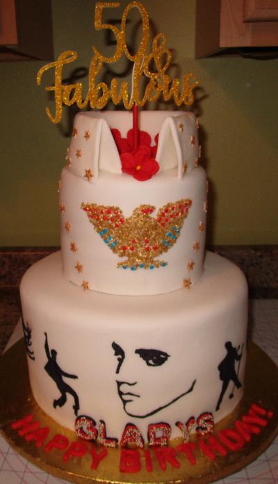 Gladys' Elvis Cake - Cake by Jazz