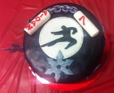 Ninja cake - Cake by StephS
