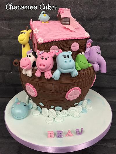 Girly Noah's Ark Cake - Cake by Chocomoo