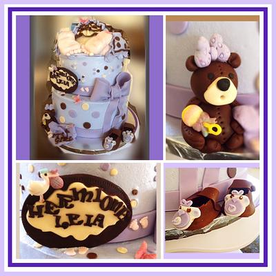 Baby Shower cake  - Cake by Alberto and Gigi's cakes
