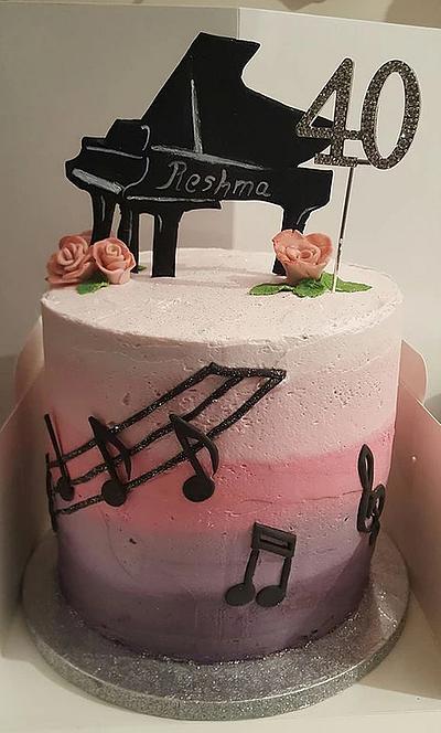Piano Cake - Cake by SwissMiss Cakes & Bakes