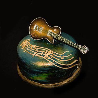 Guitar cake - Cake by daroof
