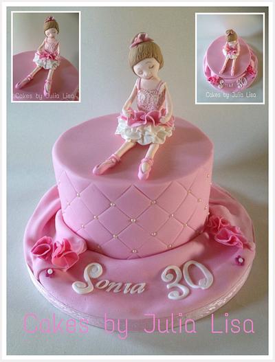 Ballerina Cake - Cake by Cakes by Julia Lisa