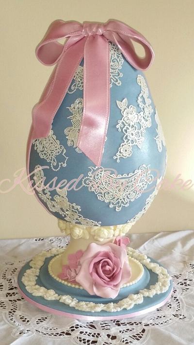 Faberge egg - Cake by Shell Thompson