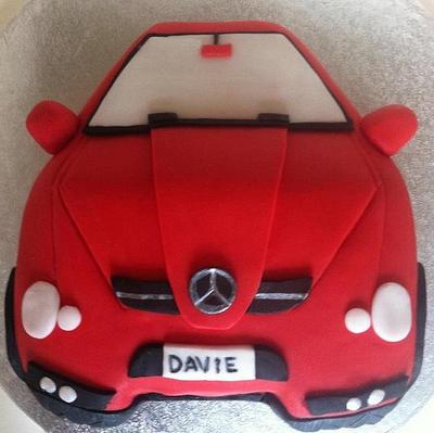 3d car  - Cake by Jillbill01
