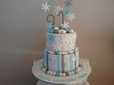 Winter Wonderland - Cake by Dell Khalil
