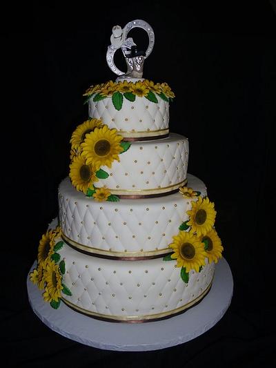 Western Wedding - Cake by Sarah Myers