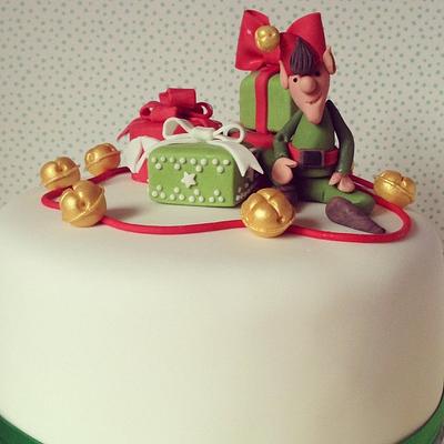 Santa's little helper - Cake by Artful Bakery