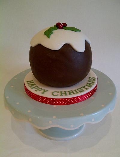 Christmas Pudding - Cake by CakeyCake