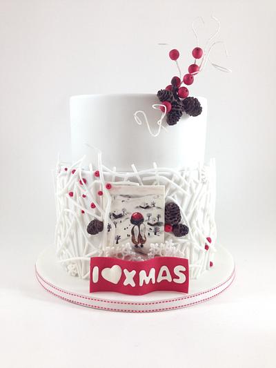 I love Christmas - Cake by tomima