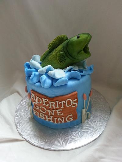 Gone fishing cake - Cake by Bubbycakes