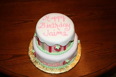 Strawberry Shortcake Cake - Cake by Laura Willey