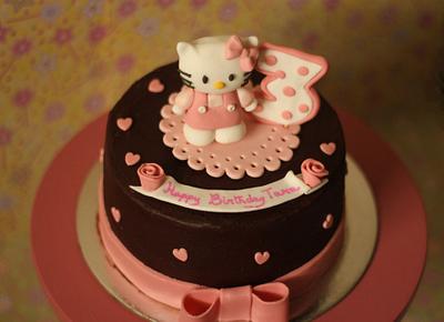 Hello Kitty Cake - Cake by Smita Maitra (New Delhi Cake Company)