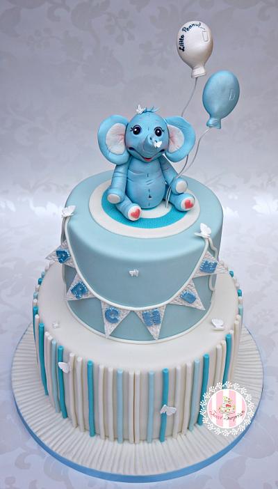 A blue elephant for Archie - Cake by Sweet Surprizes 