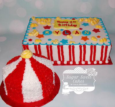 Circus 1st Bday - Cake by Sugar Sweet Cakes