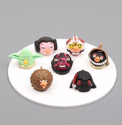 Star wars Angry Birds - Cake by Starry Delights