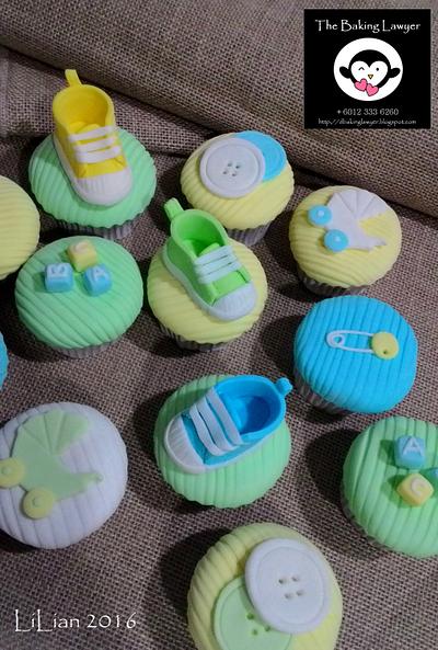 Baby Shower Cupcakes - Cake by LiLian Chong