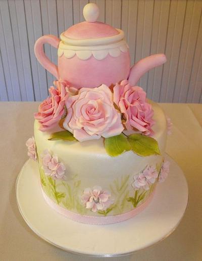 Teapot Cake - Cake by Esther Scott