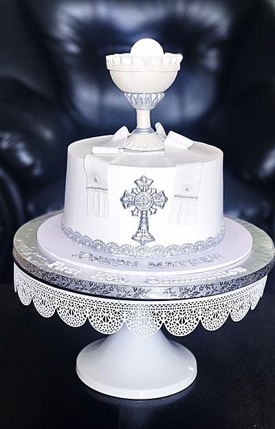 Holy communion cake - Cake by Ruby Rajagopal 