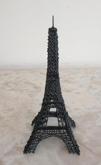 Eiffel Tower - Cake by Kitti Lightfoot
