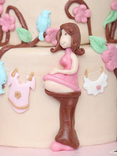 baby shower cake  - Cake by Michelle Lima