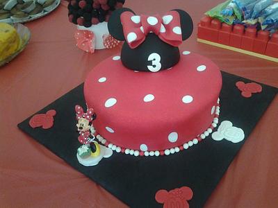Minnie Mouse - Cake by Palmeira