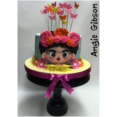 SWEET FRIDA!!! - Cake by Angie Gibson