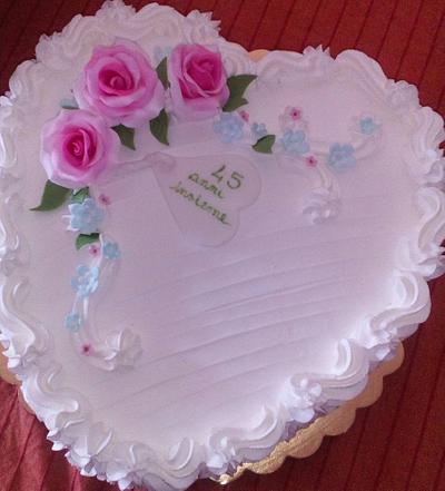 ANNIVERSARIO  - Cake by FRANCESCA