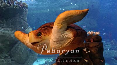 Snorkel the turtle - Cake by Peboryon 