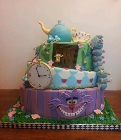 Alice in Wonderland - Cake by Diana