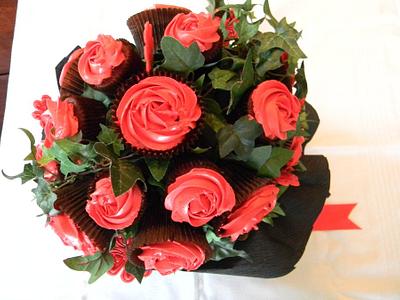 bouquet of cupcakes - Cake by Sonia