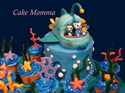 The Octonauts - Cake by cakemomma1979