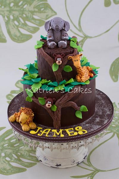 Safari Cake - Cake by KatriensCakes