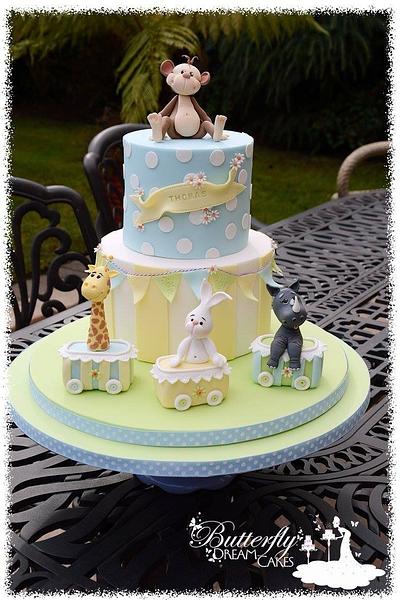 Christening cake  - Cake by Julie