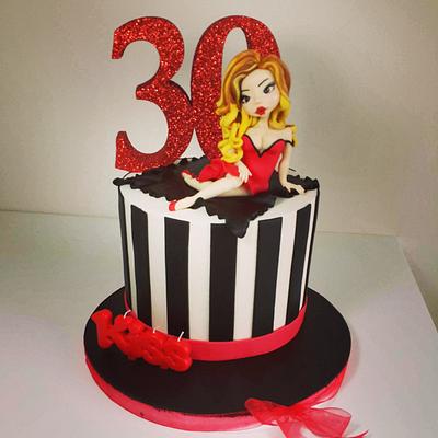 adult birthday cake  - Cake by Tuba Fırat